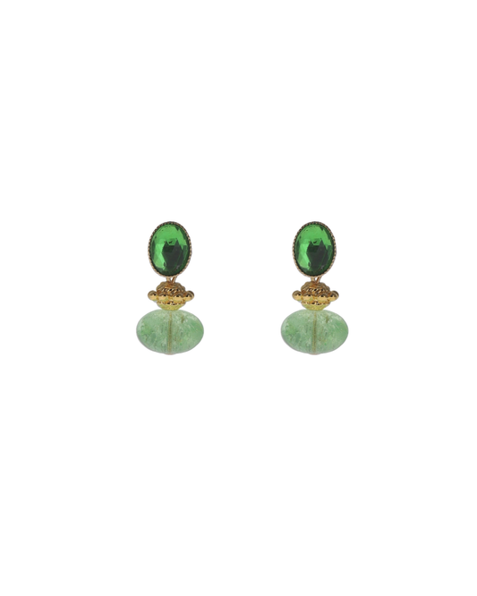 Mini Mint Earrings