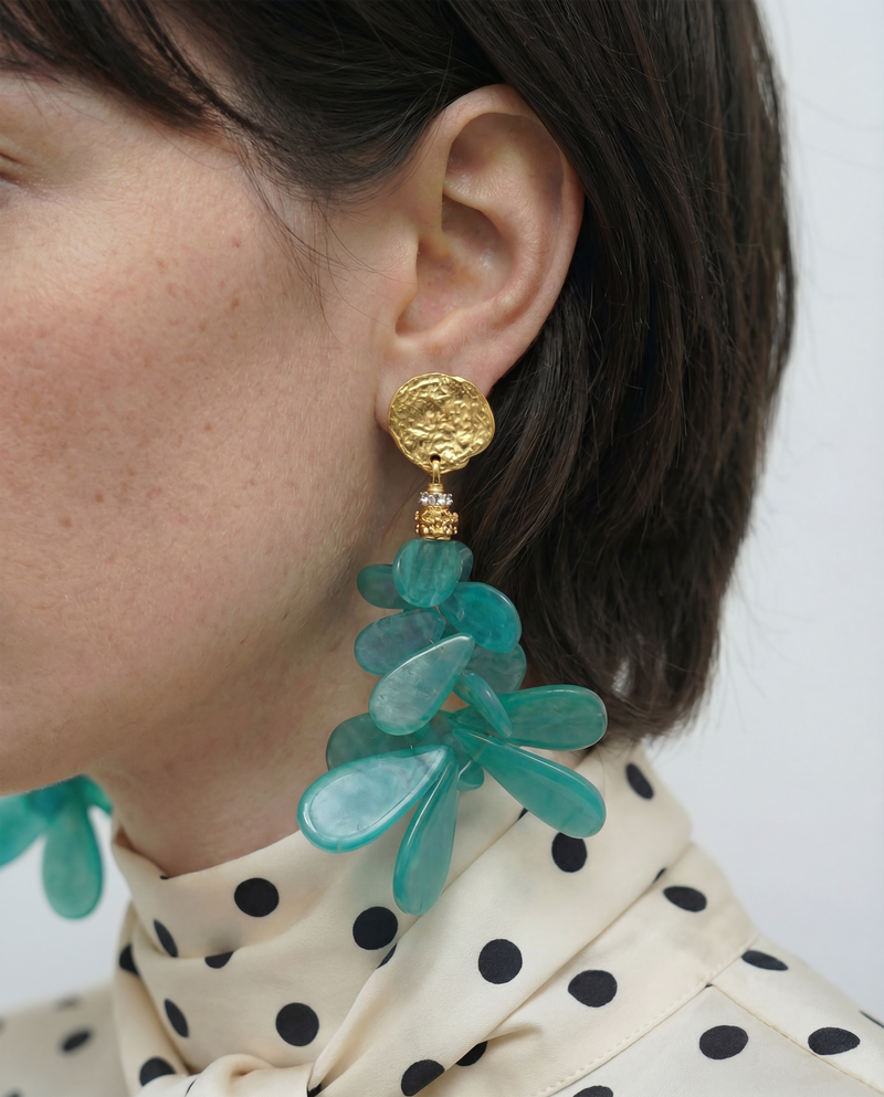 Peacock Earrings