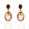 Amber Oval Top