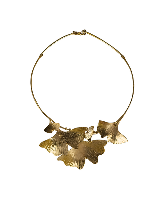 Ginkgo Leaves Necklace