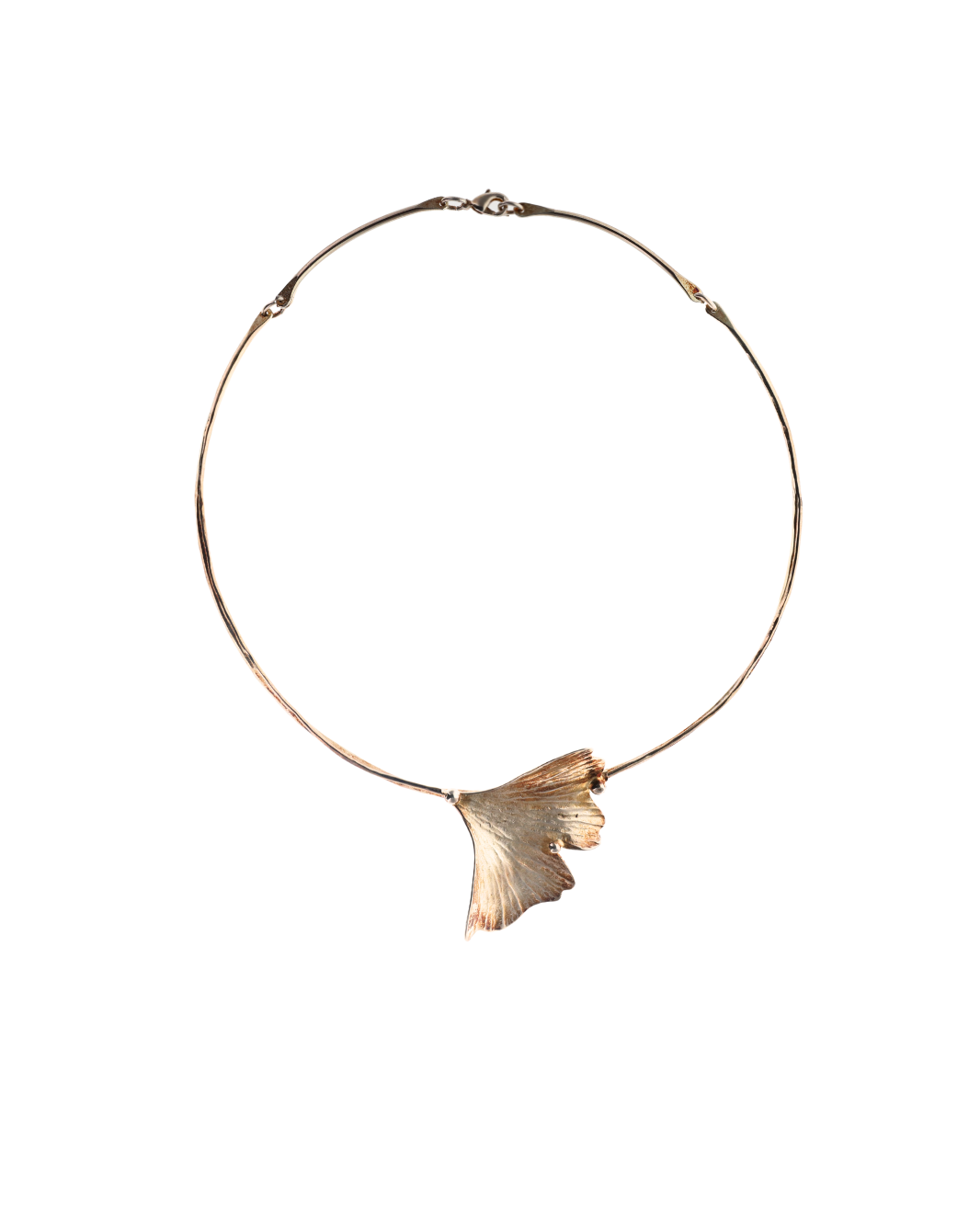 Ginkgo NK Silver Single Leaf Short