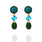 Blue / Pierced & Clip