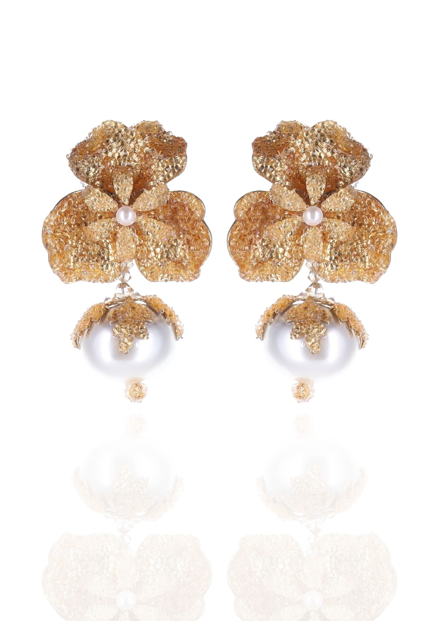 Colette Earrings with Pearl