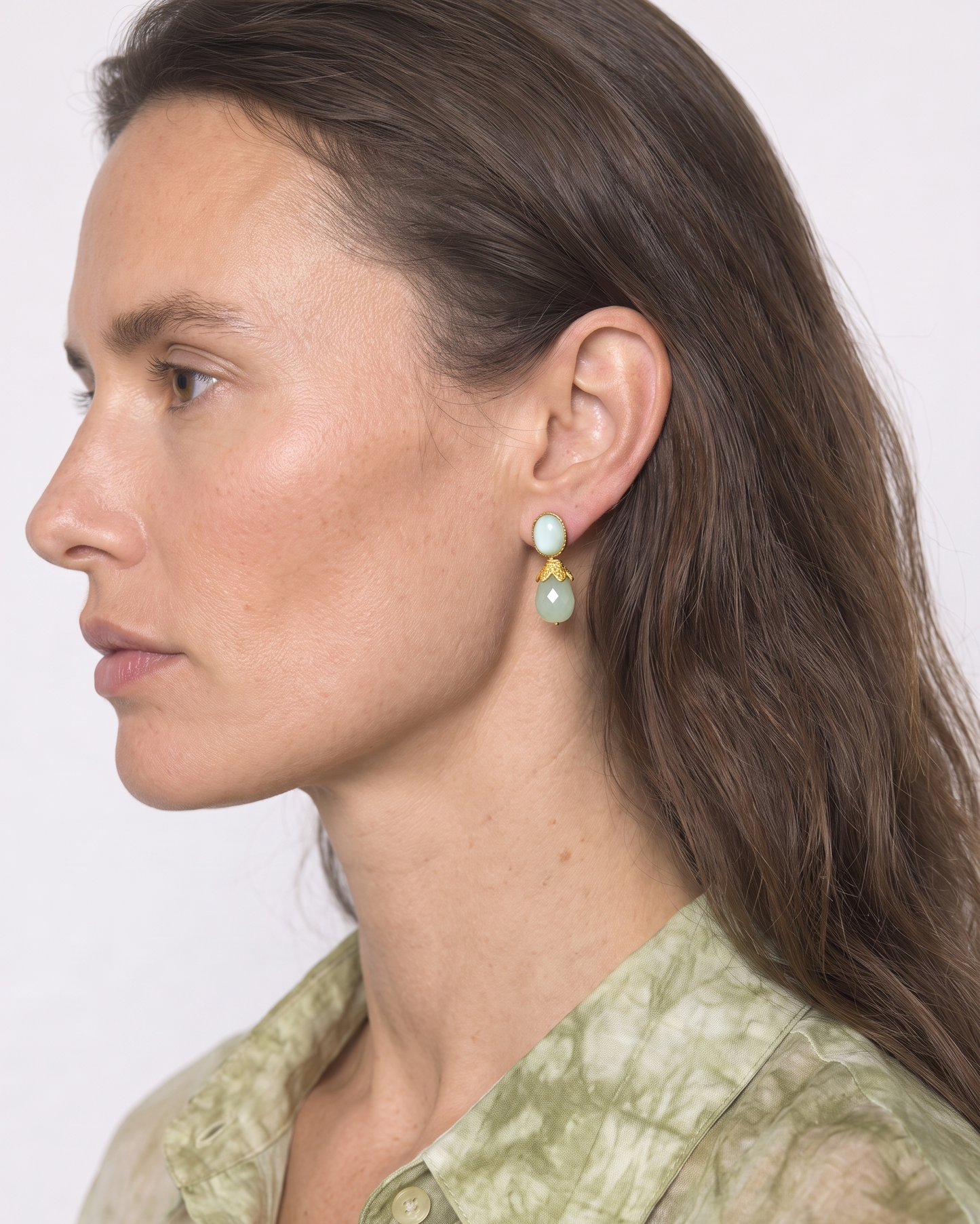 Mai Aqua Earrings
