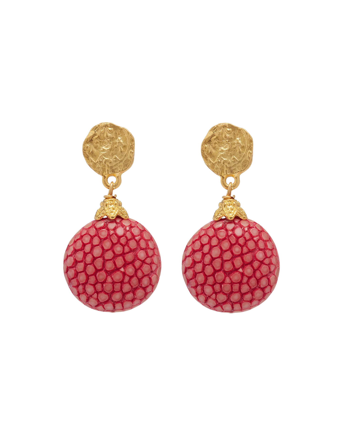 Kira Shagreen Earrings