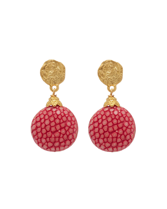 Kira Shagreen Earrings