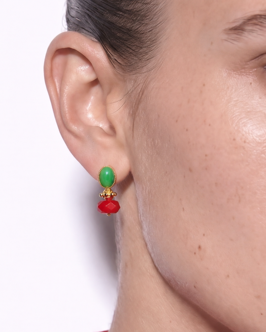 Mini Tangerine Earrings