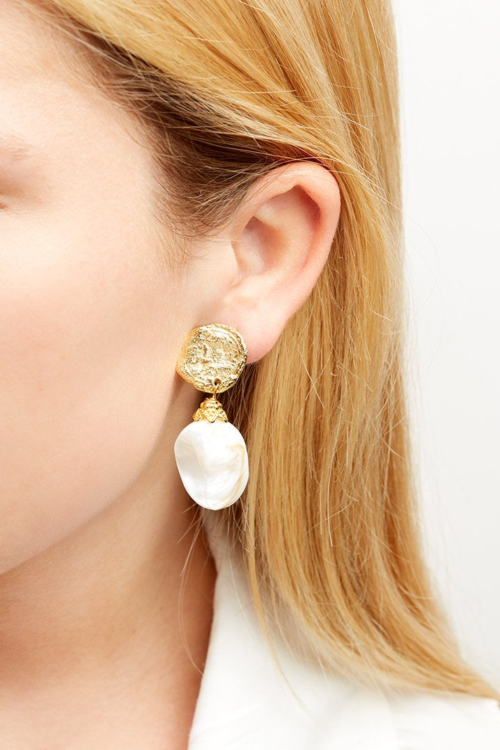 Laetitia Shell Earrings