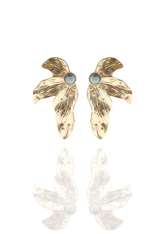 Palm Leaf Earrings