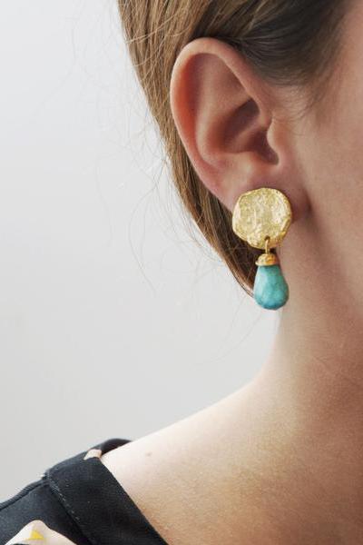 Birch Turquoise Earrings