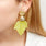 Gold Coin / Lime Green