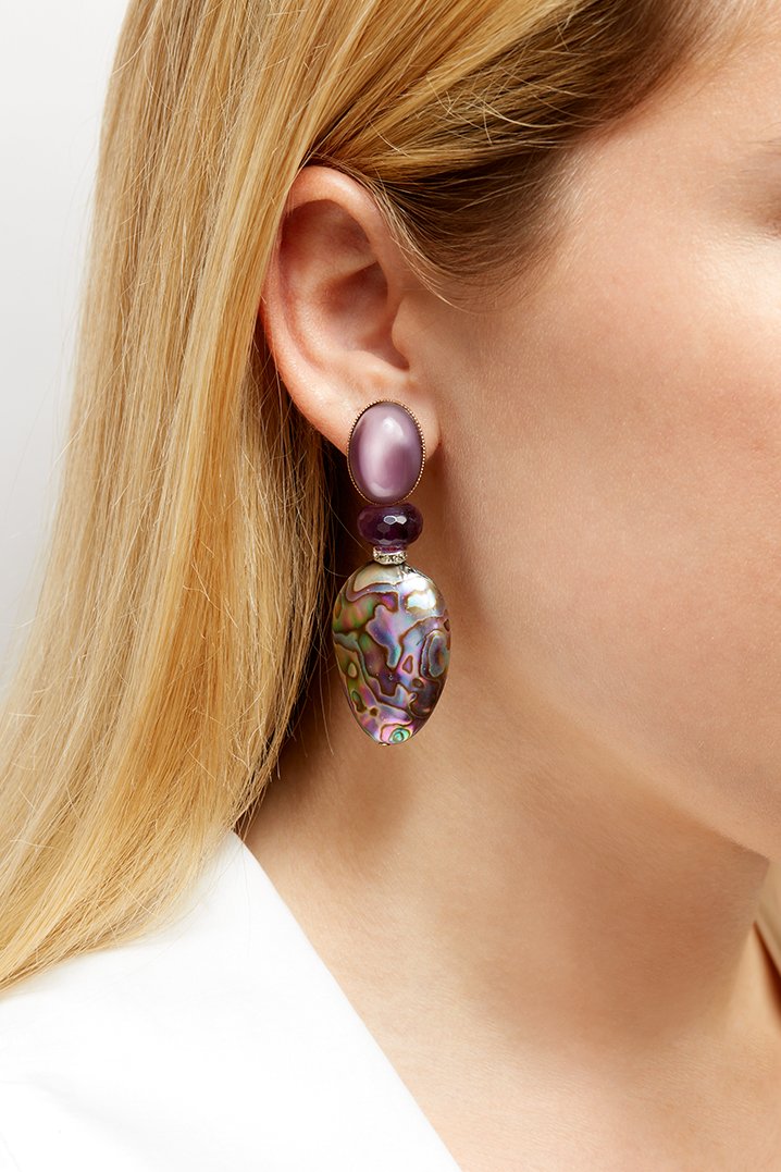 Juno Paua Shell Earrings