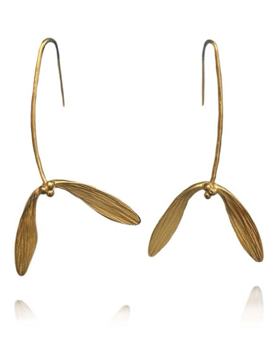 Mistletoe Hook Earrings