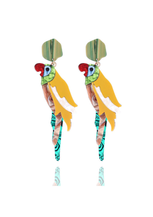 Parrot Earrings